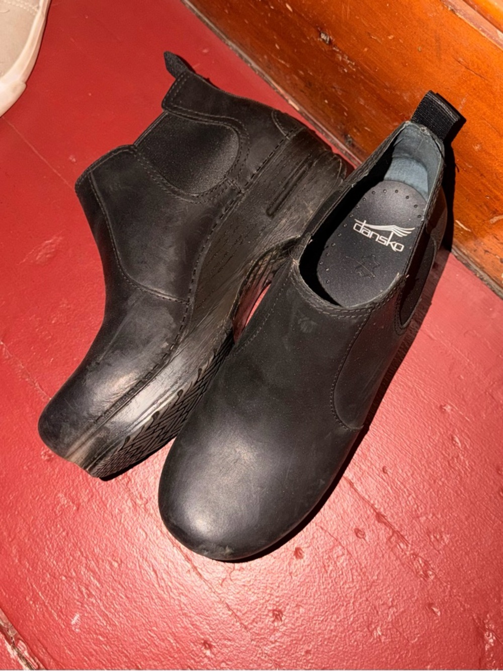 Dansko Men's Black Leather Chukka Boots